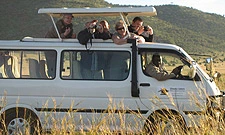 Safari minibuses